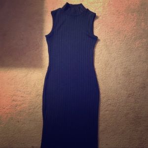 Long Women’s Navy Dress